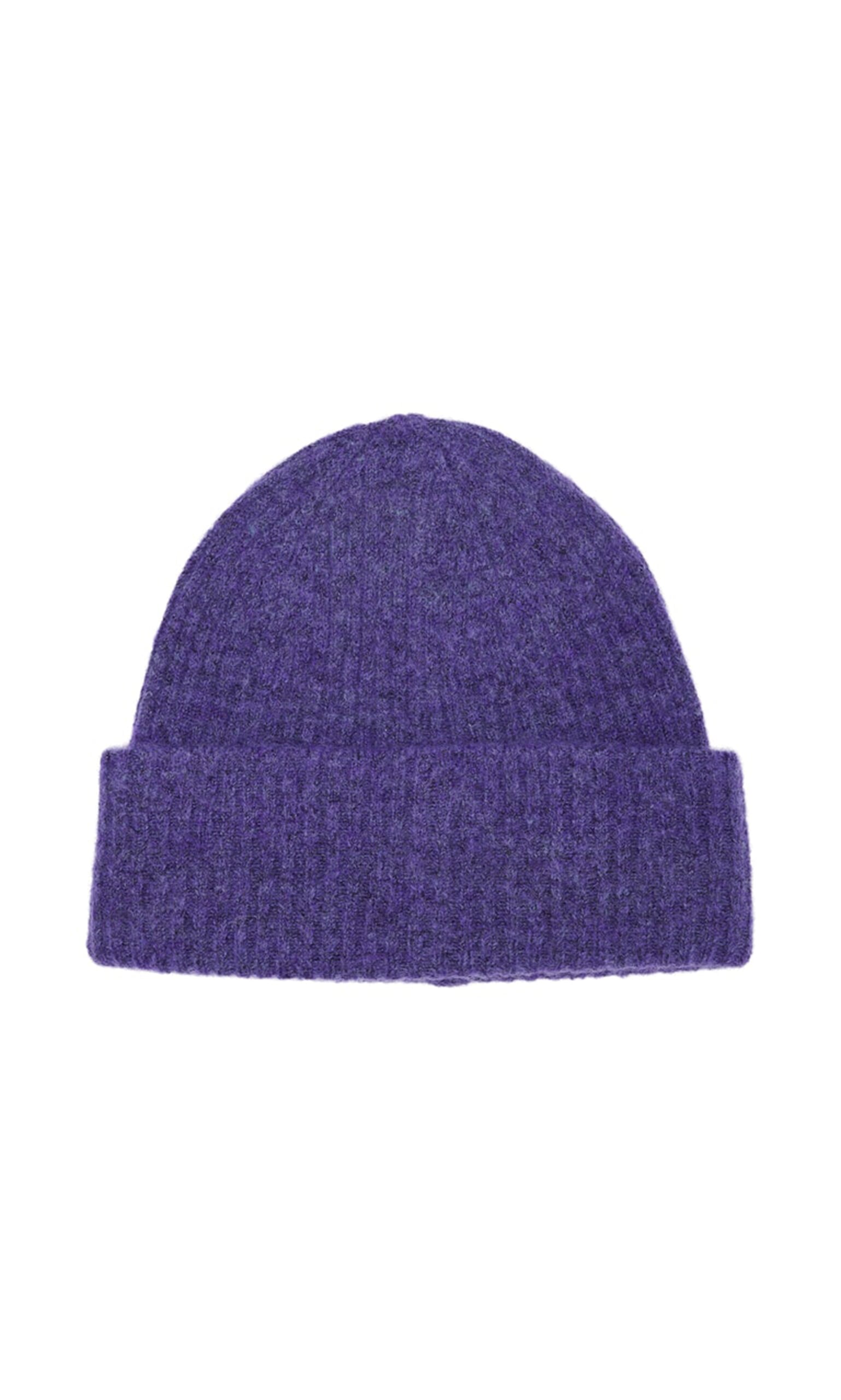 Purple beanie