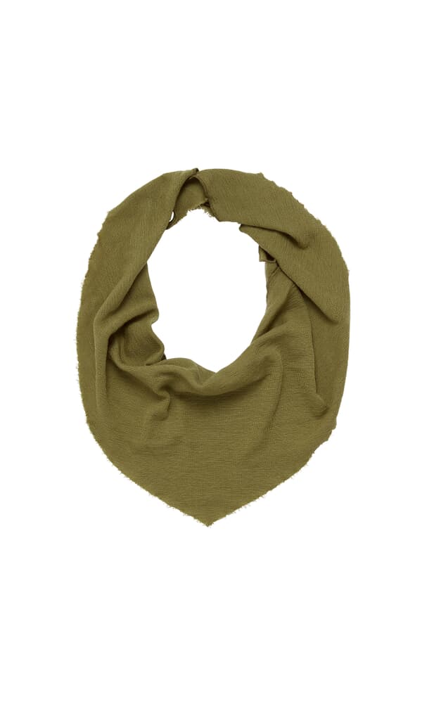 Mossy Triangle Scarf