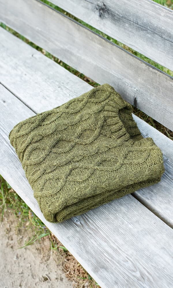 Shetland Cable Sweater