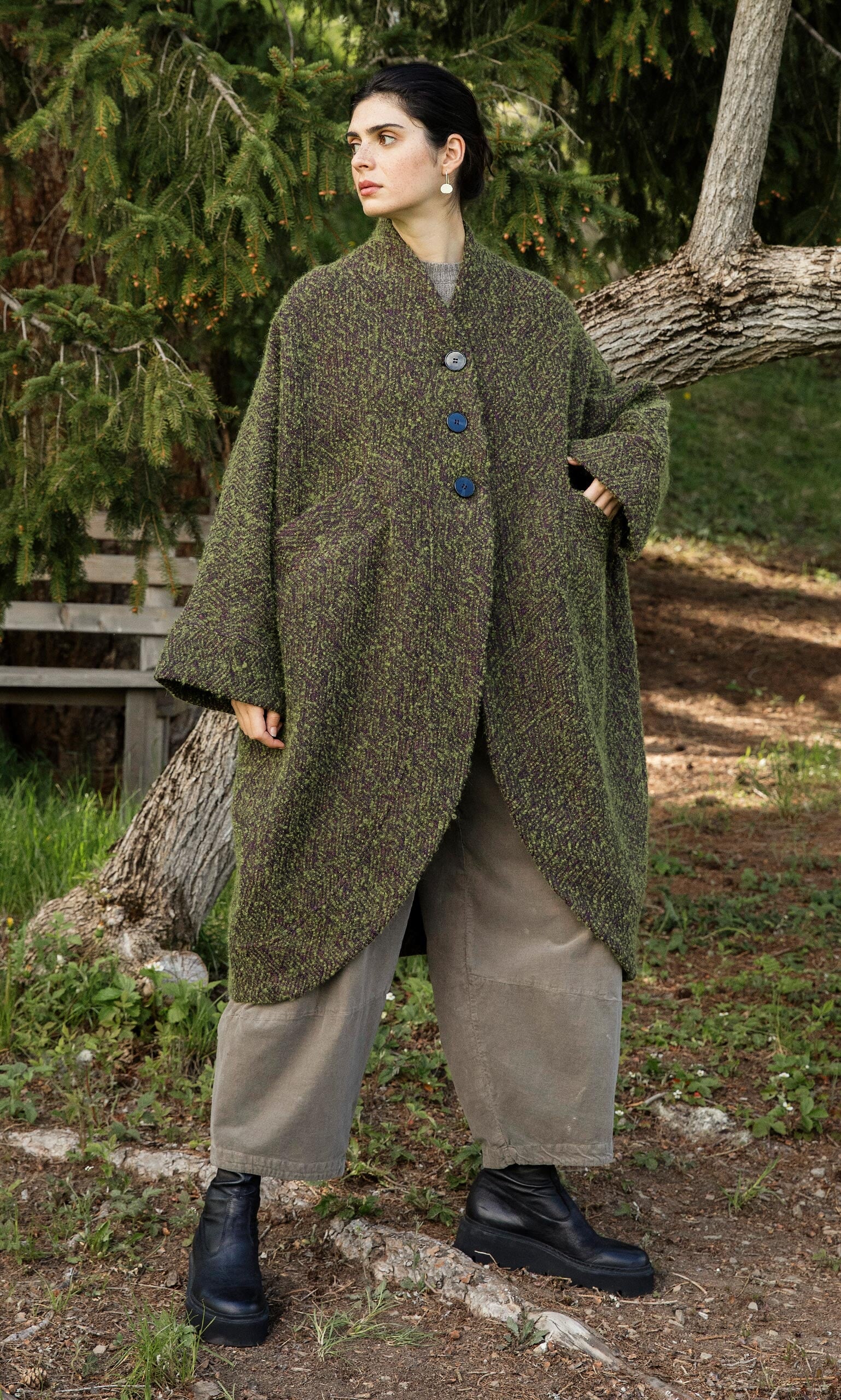 Szetu Tweedy Coat