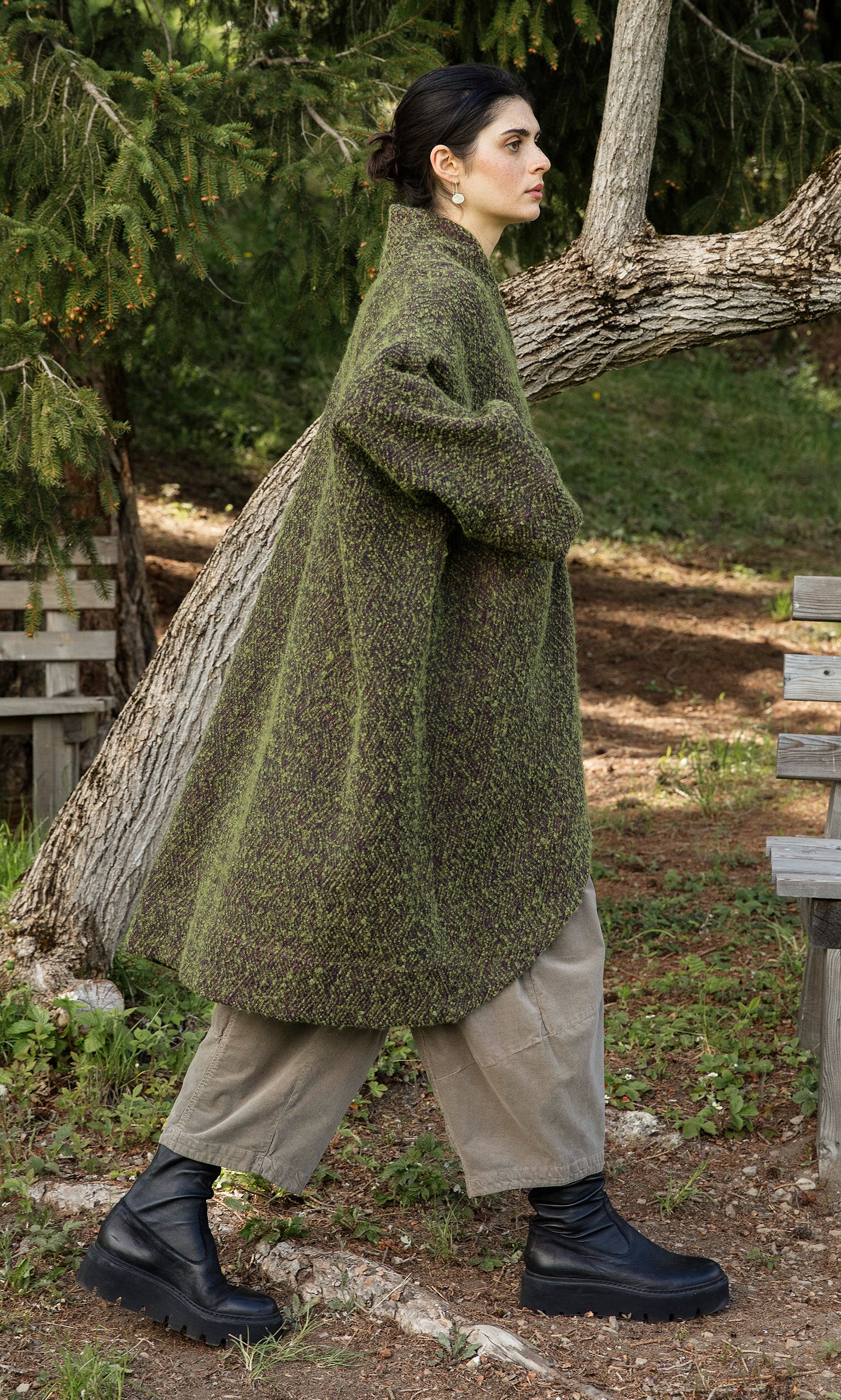 Szetu Tweedy Coat