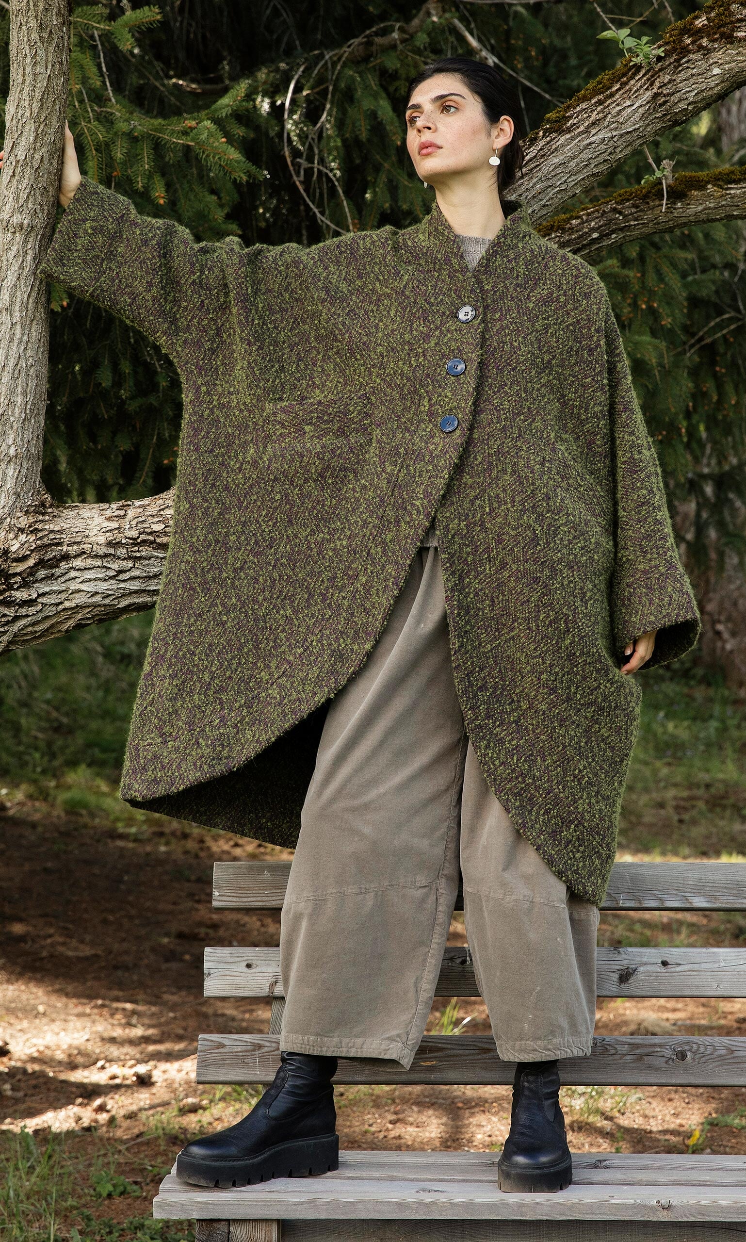 Szetu Tweedy Coat