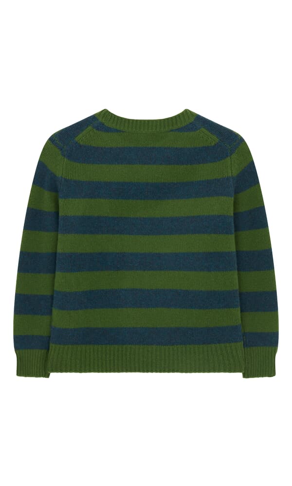 Teal Stripe Jumper