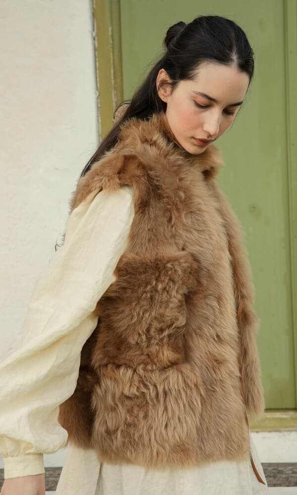 Cobie Shearling Vest