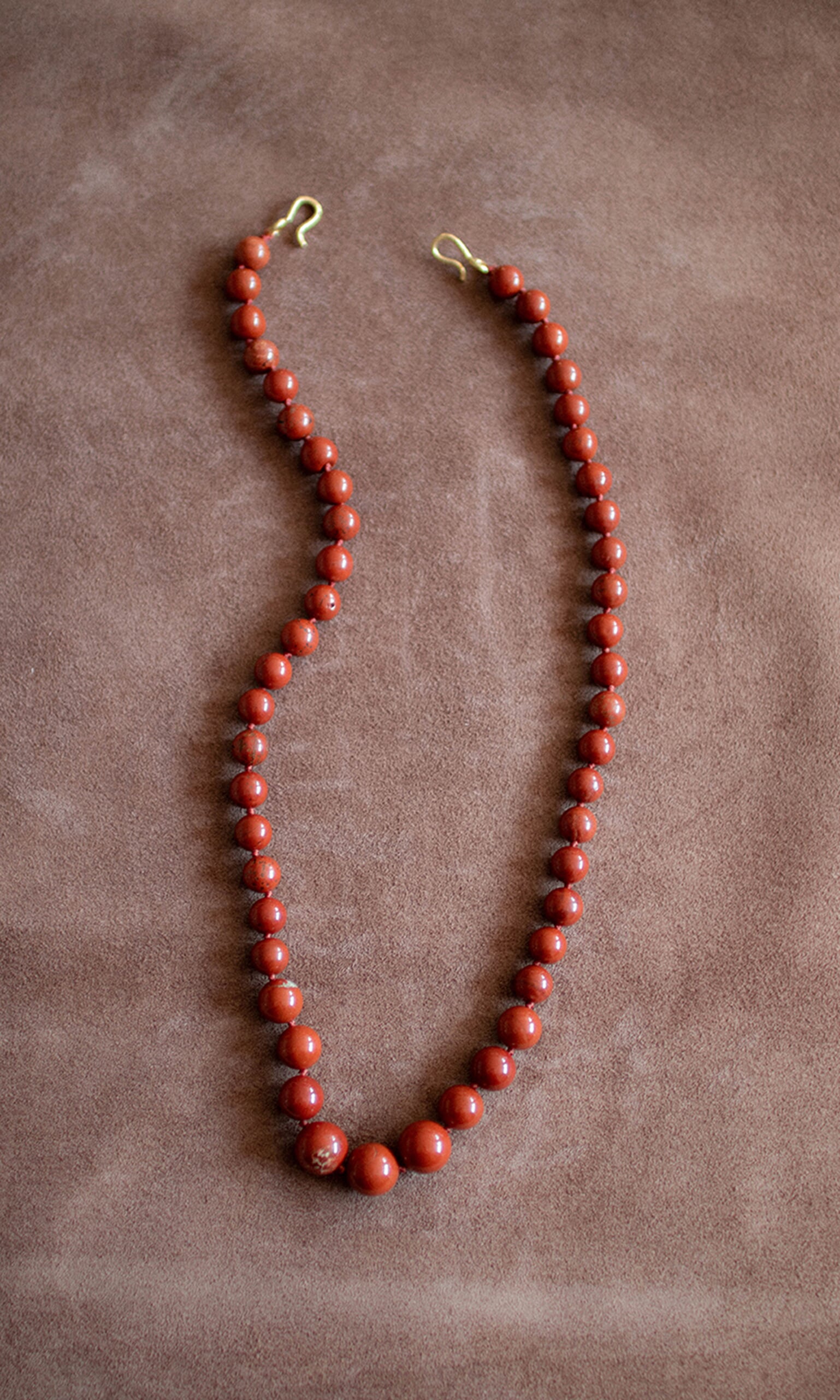 Long Jasper Necklace