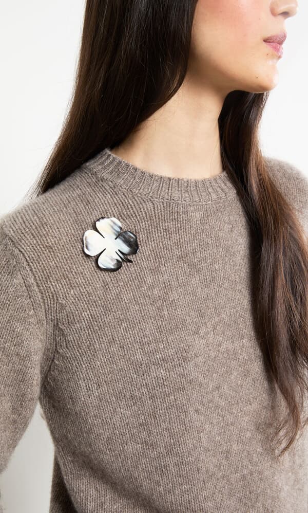 Clover Brooch