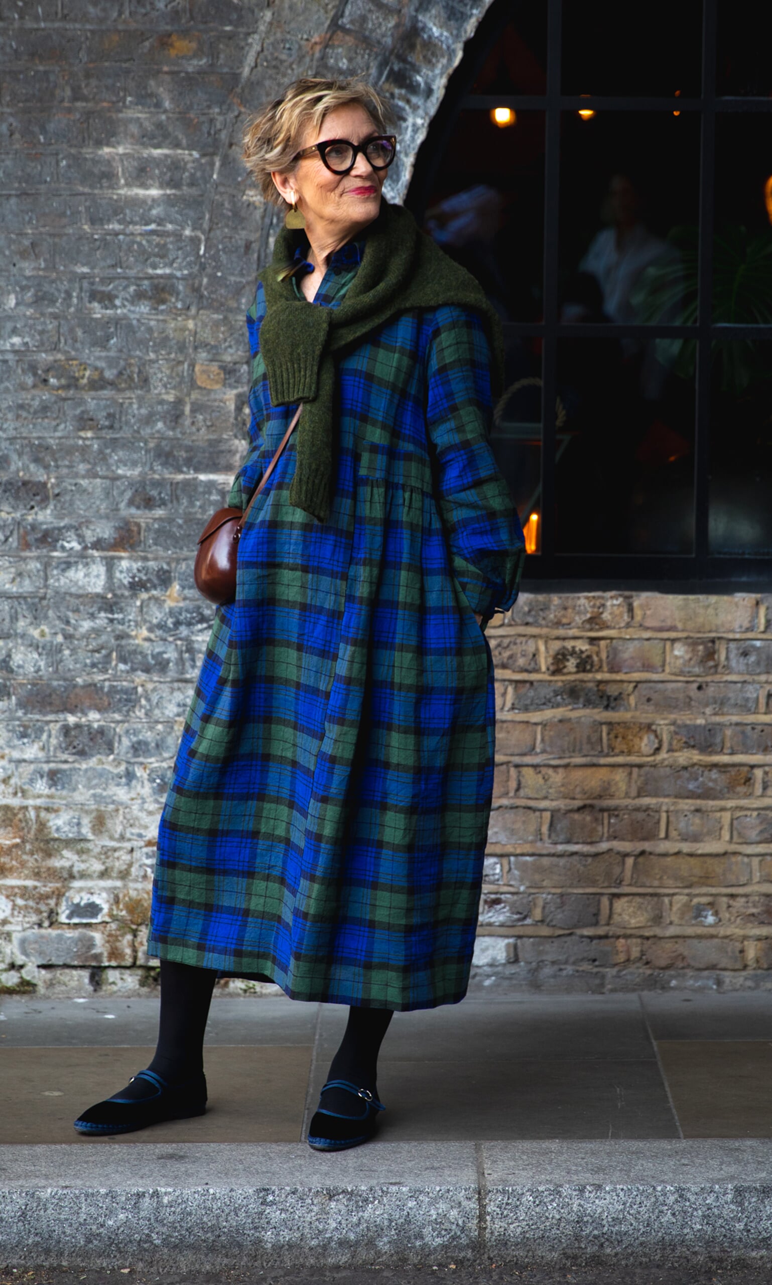 Laois Tartan Dress Plumo Ltd