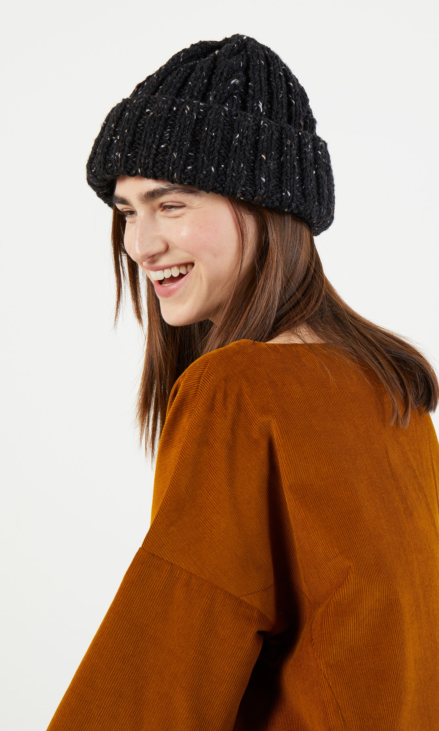 Black Speckle Beanie