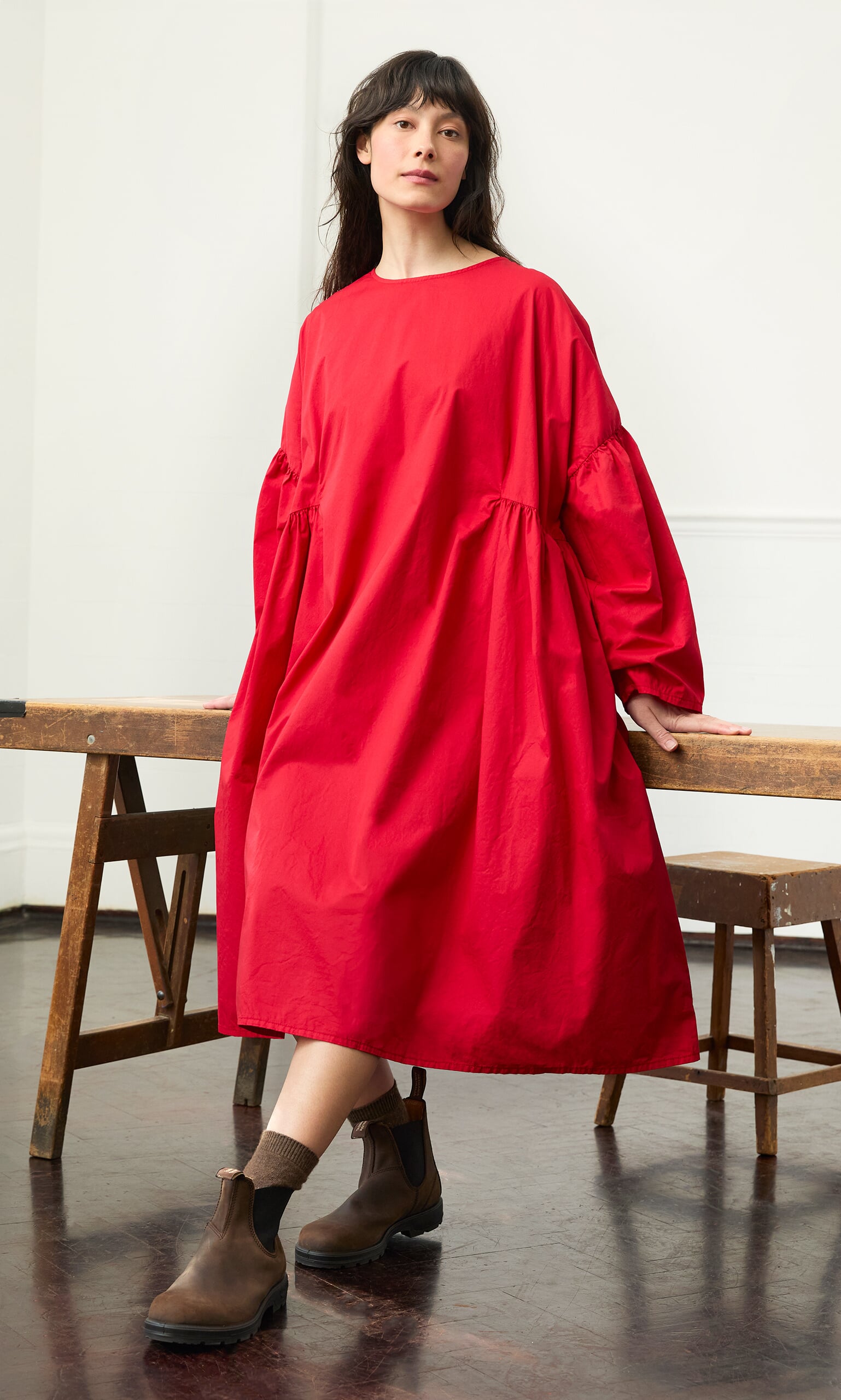 Henslow Dress - Red