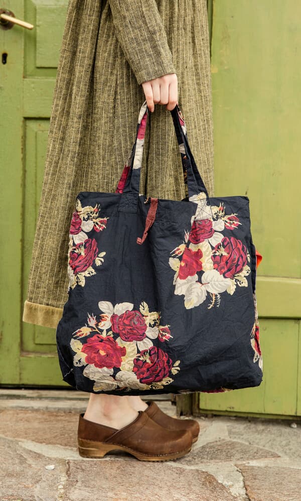 Cotton Floral Tote