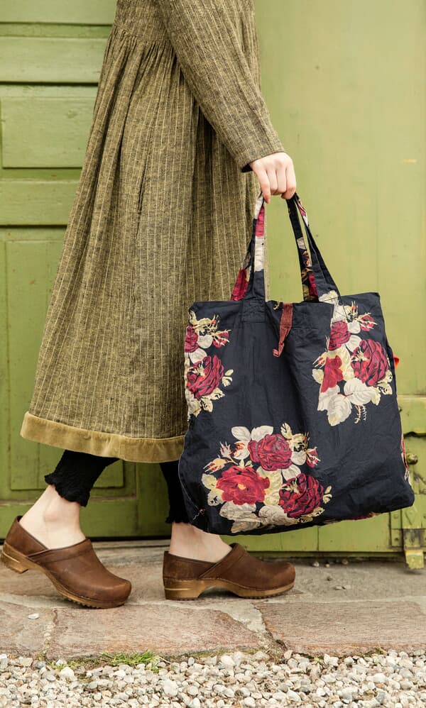 Cotton Floral Tote
