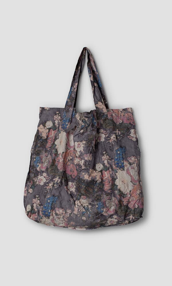 Cotton Floral Tote