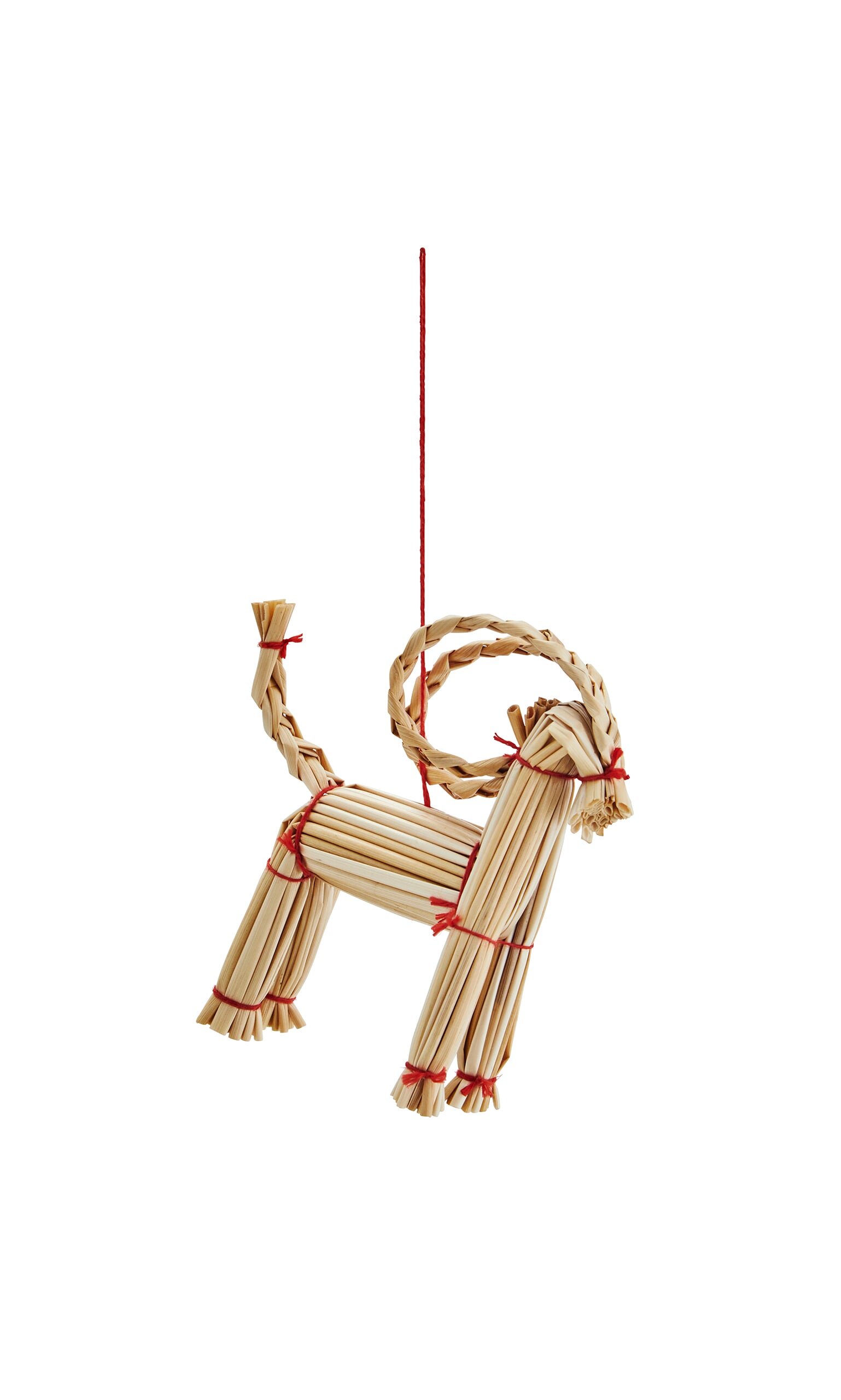 Straw Deer Decorations 
