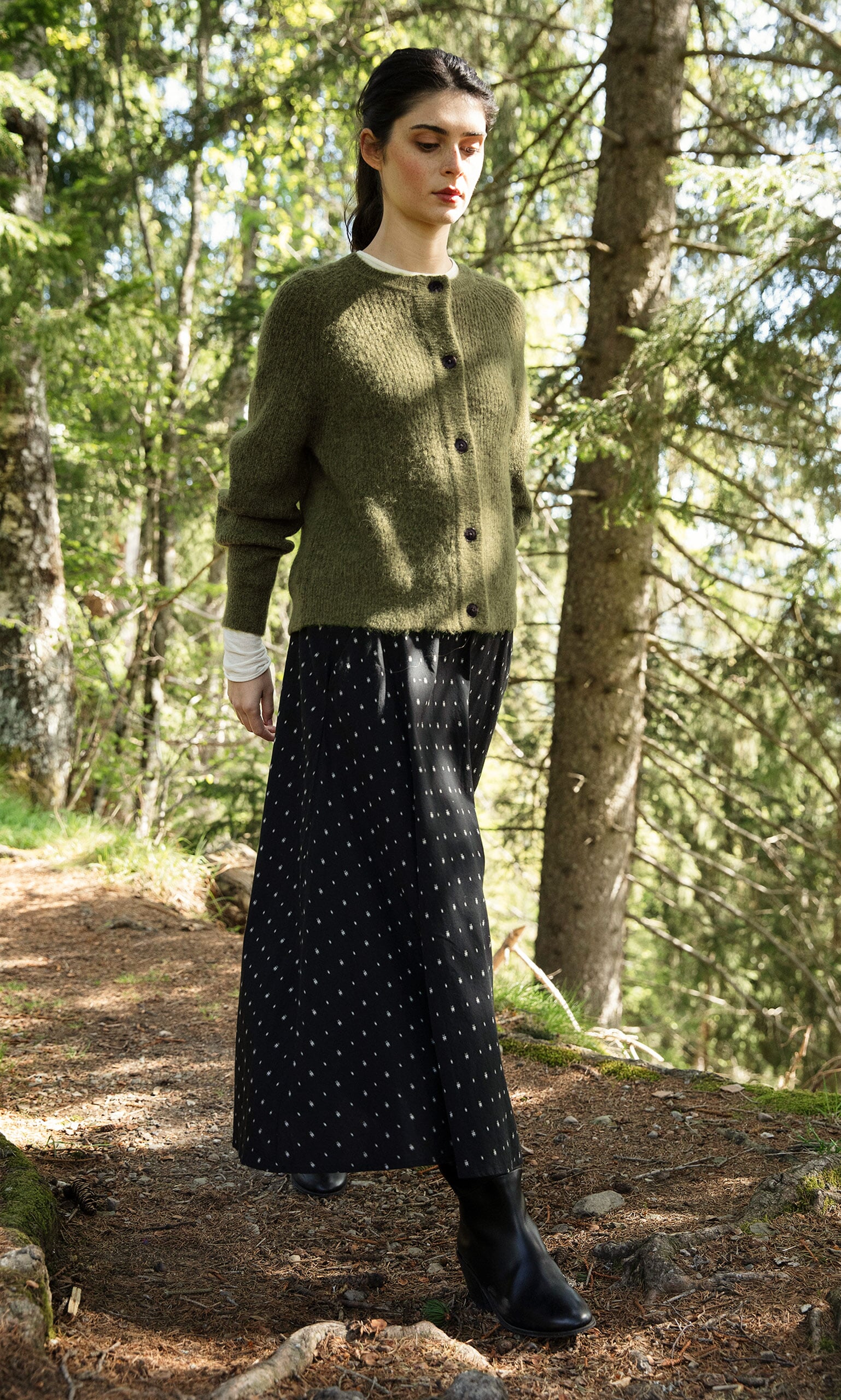 McClay Cardigan - Pine