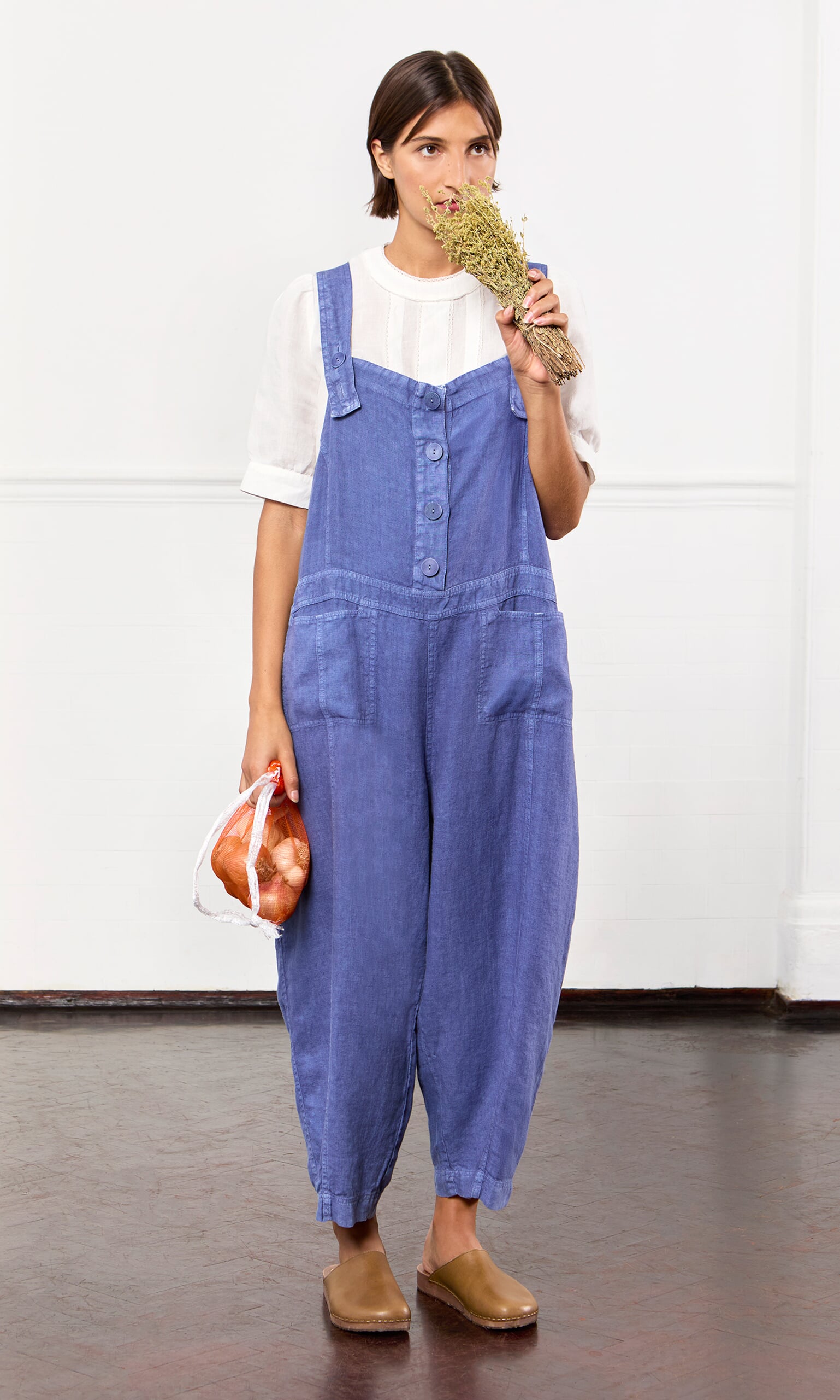 Gia Blue Dungarees