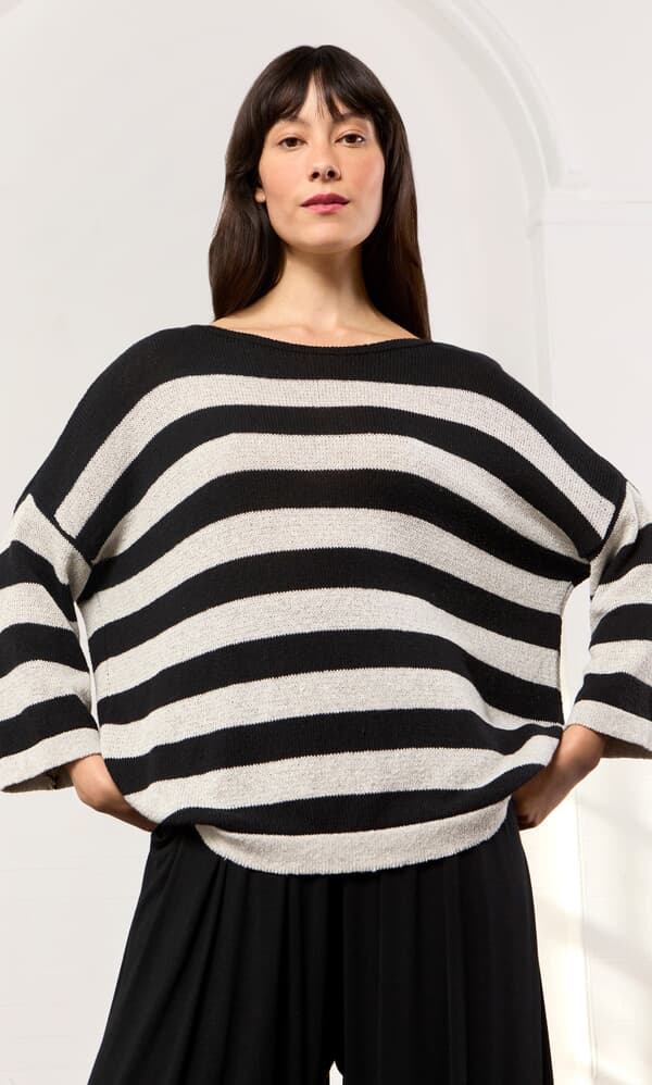 Jean Stripe Jumper