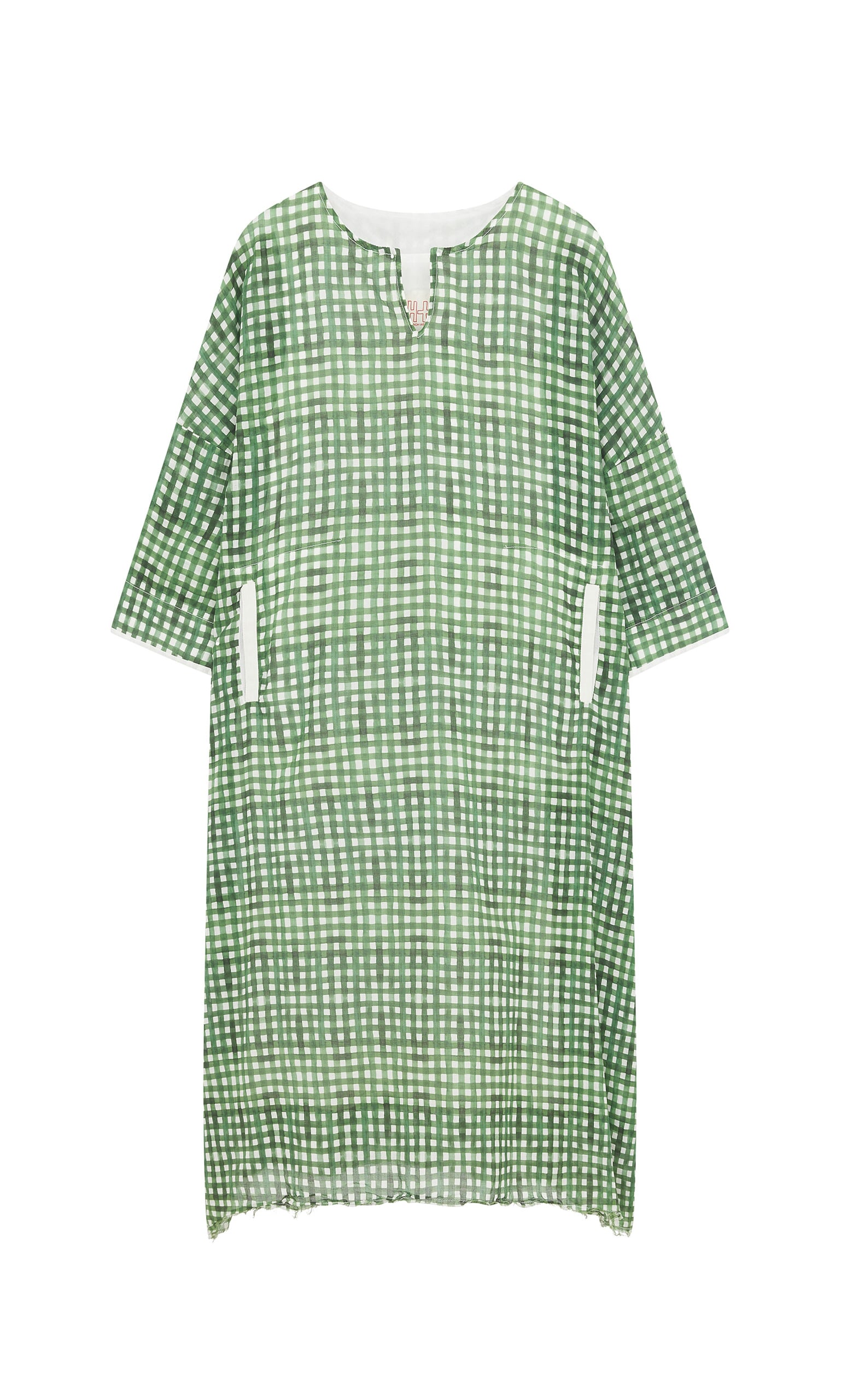 Green Gingham Dress