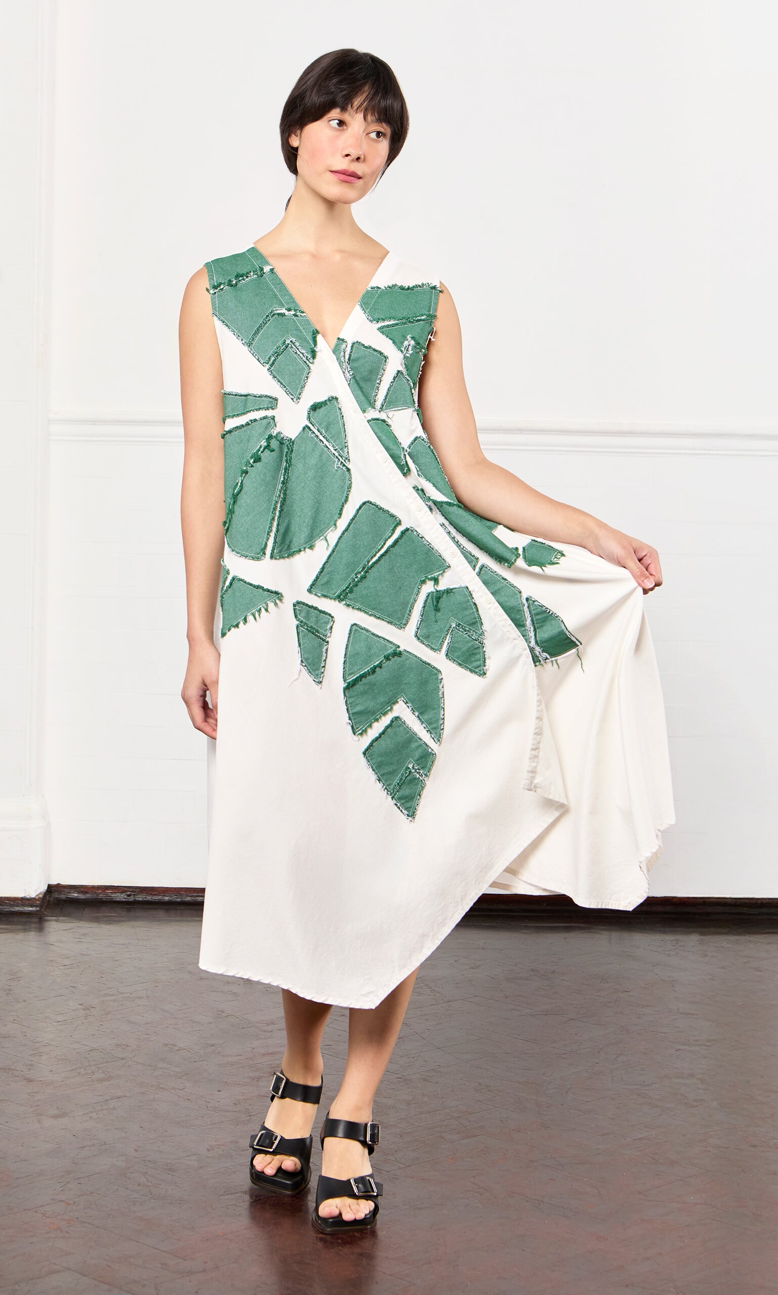 Kobo Leaf Dress