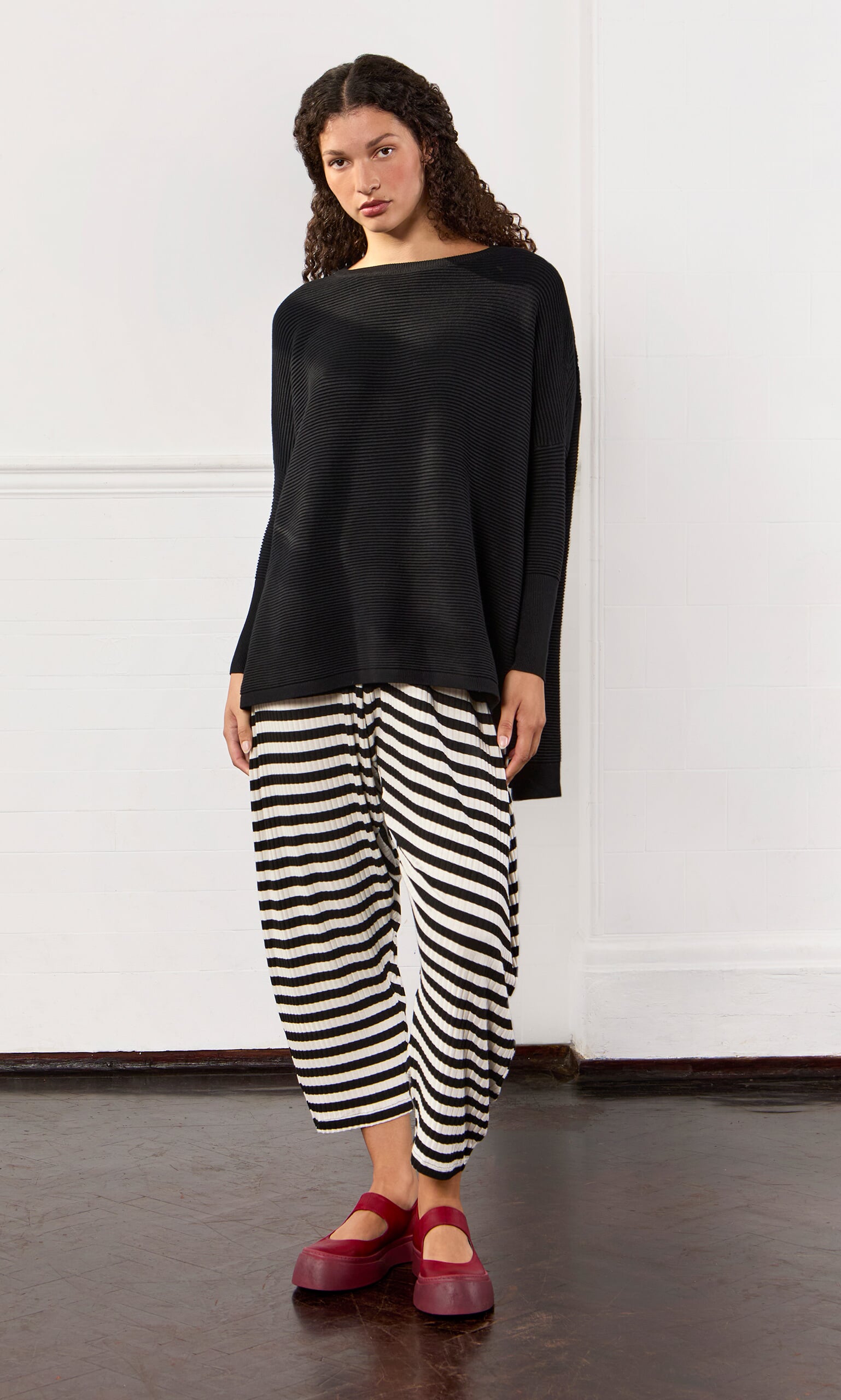 Oyster Catcher Pants - Black & White