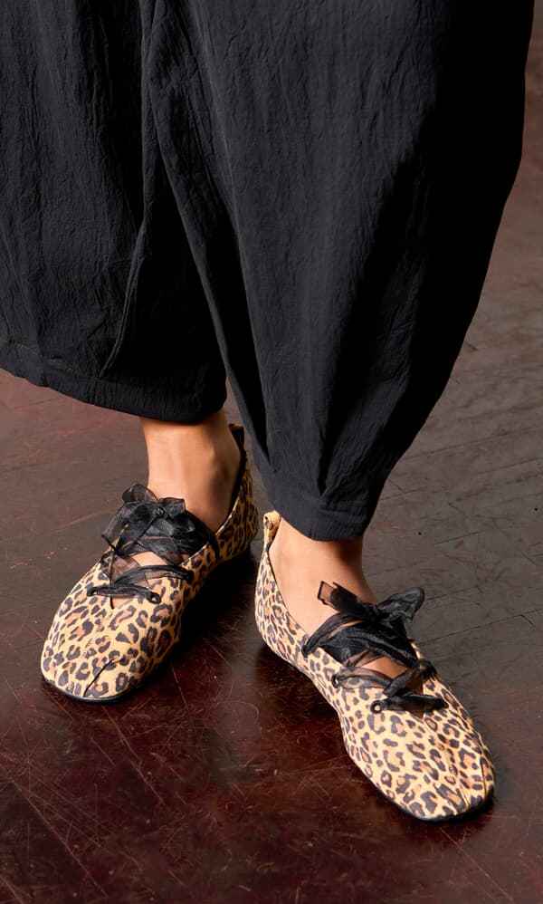 Leopard Ballet Flats