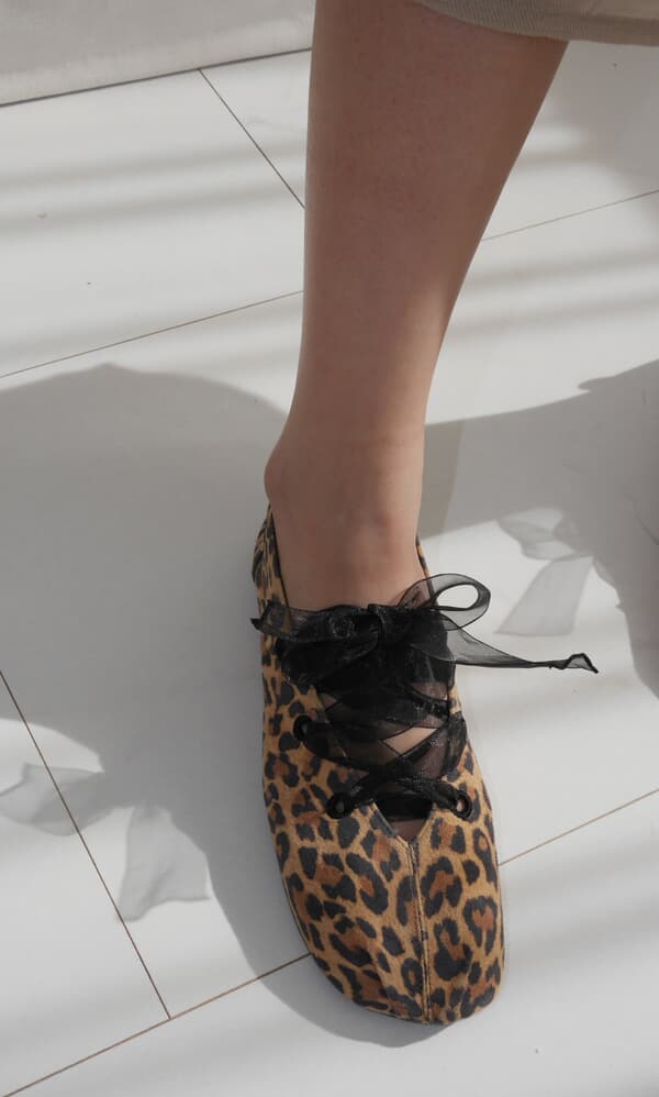 Leopard Ballet Flats