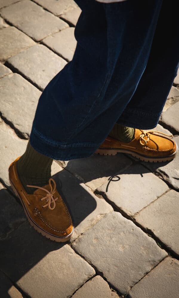 Suede Boat Shoes