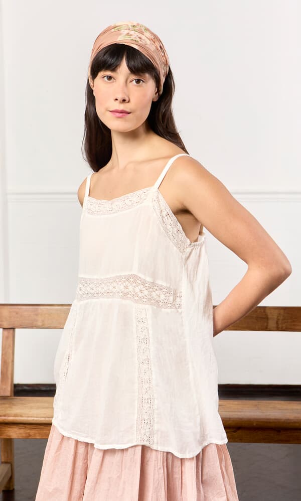 White Lace Camisole