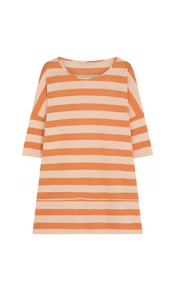 Tan Stripe Tee