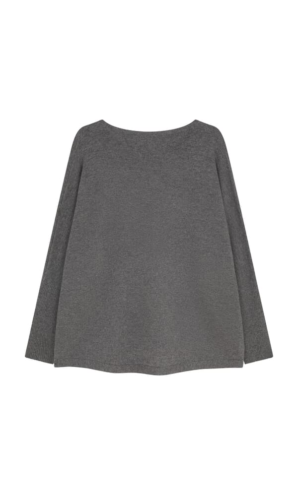 Grey Cashmere Jumper