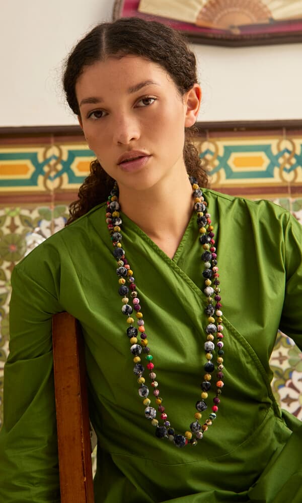 Small Vintage Bead Necklace (assorted)