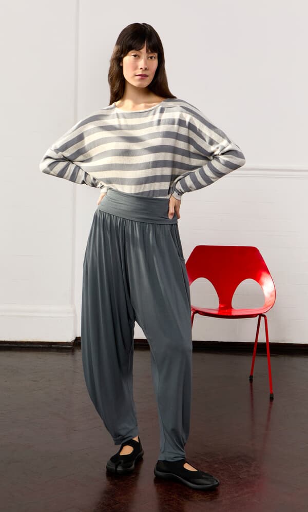 Wide Polido Pants - Grey