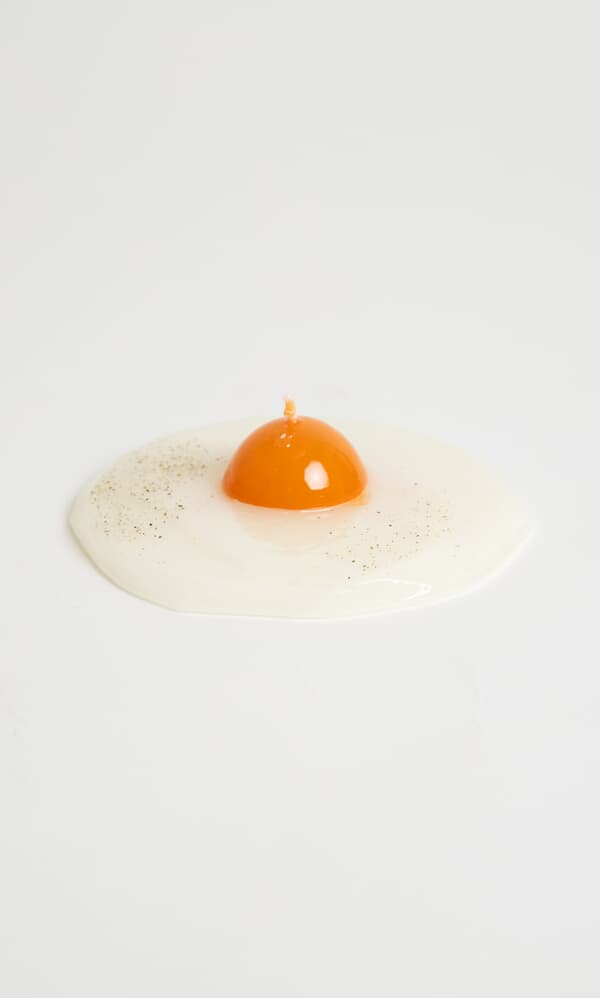 Fried Egg Candle