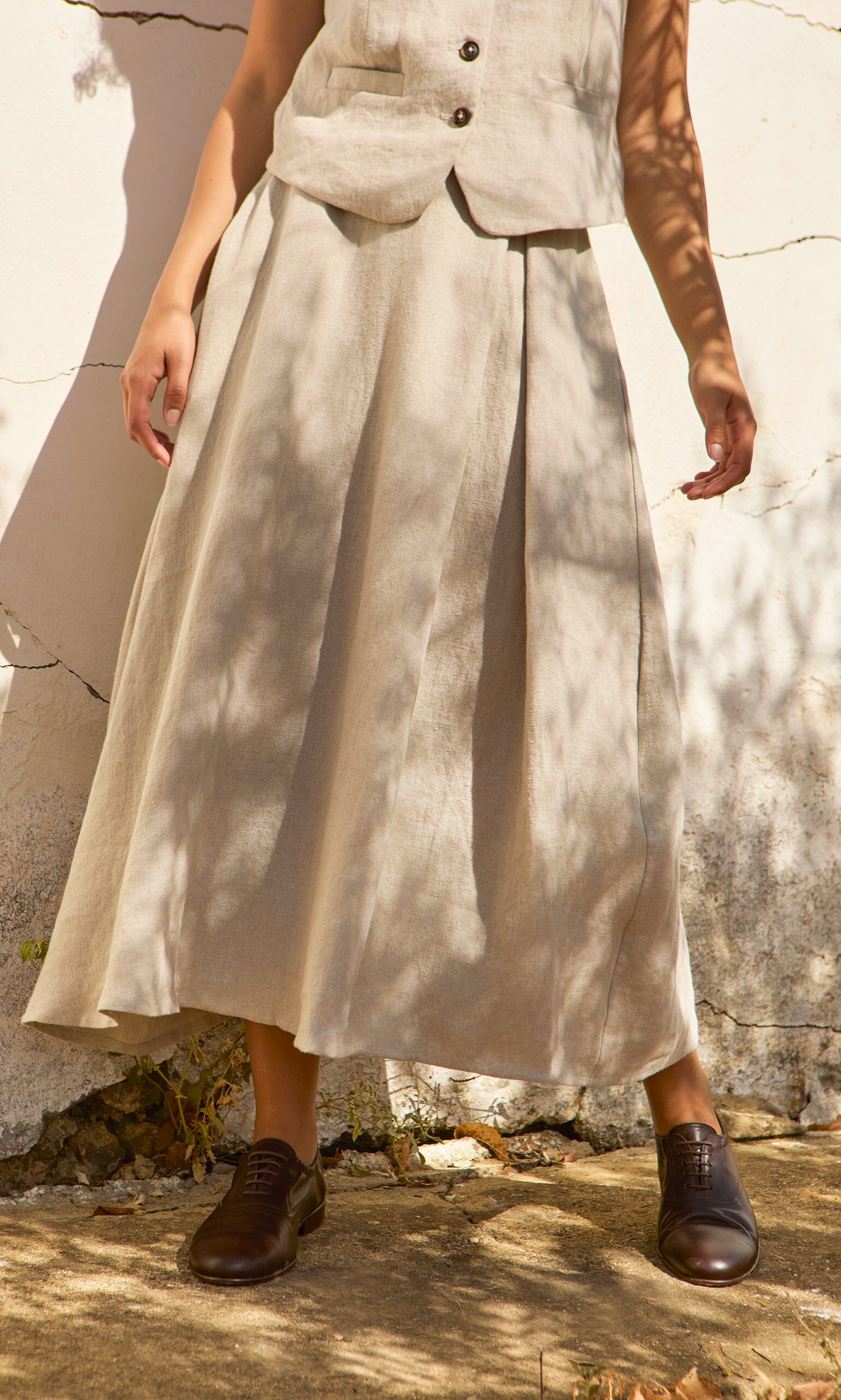 Pilker Skirt - Natural