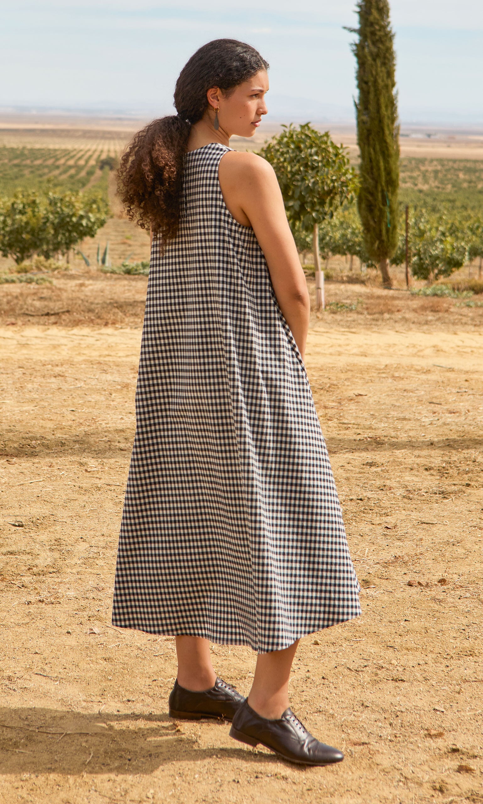 Roper Dress - Gingham