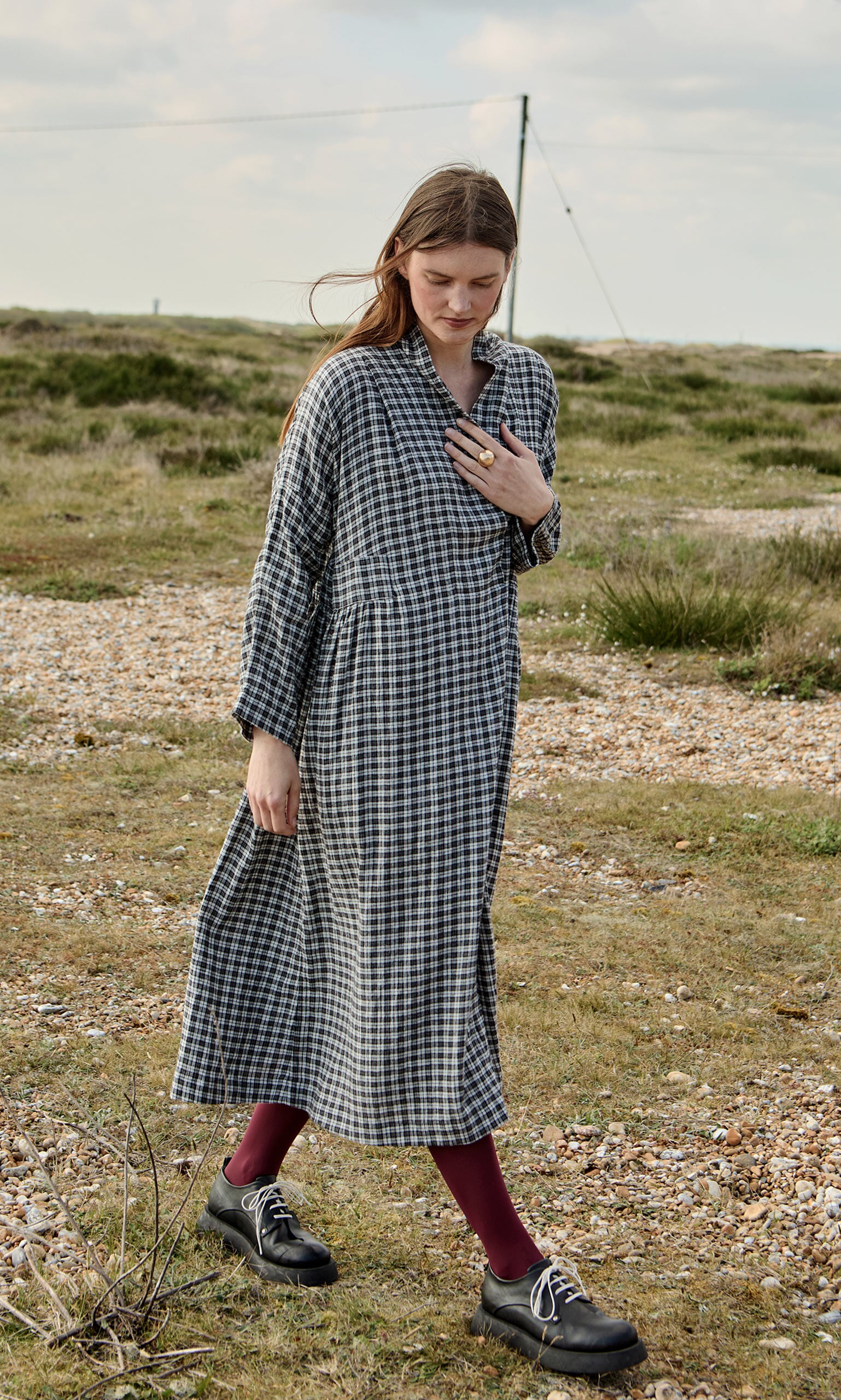 Tarkhan Dress - Plaid