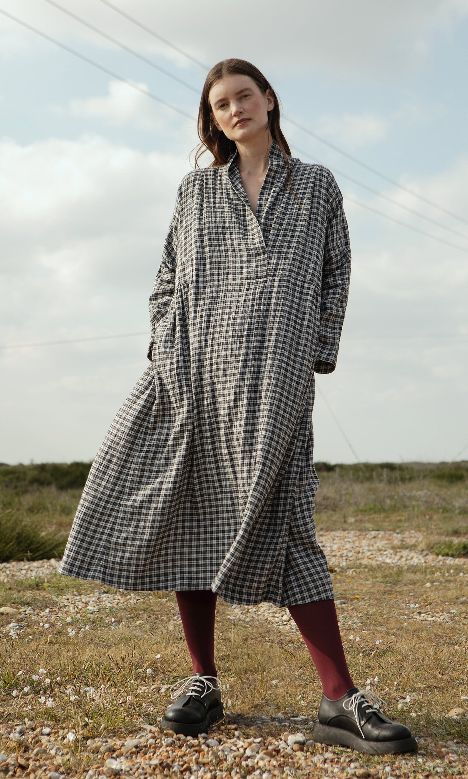 Tarkhan Dress - Plaid