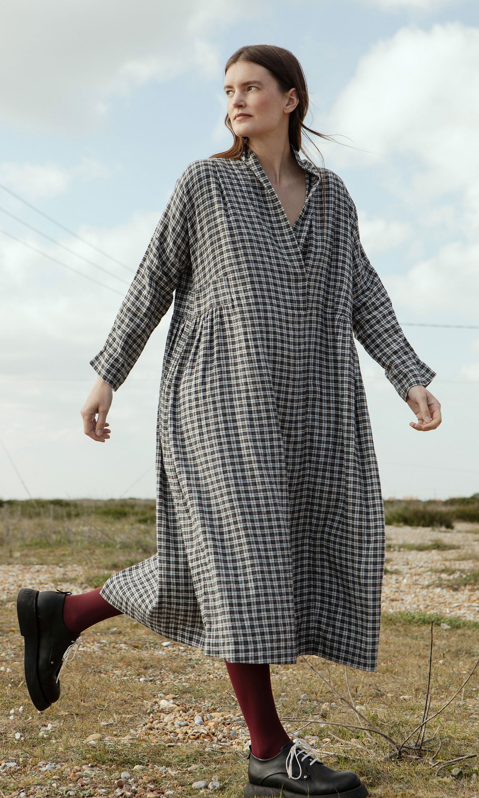 Tarkhan Dress - Plaid