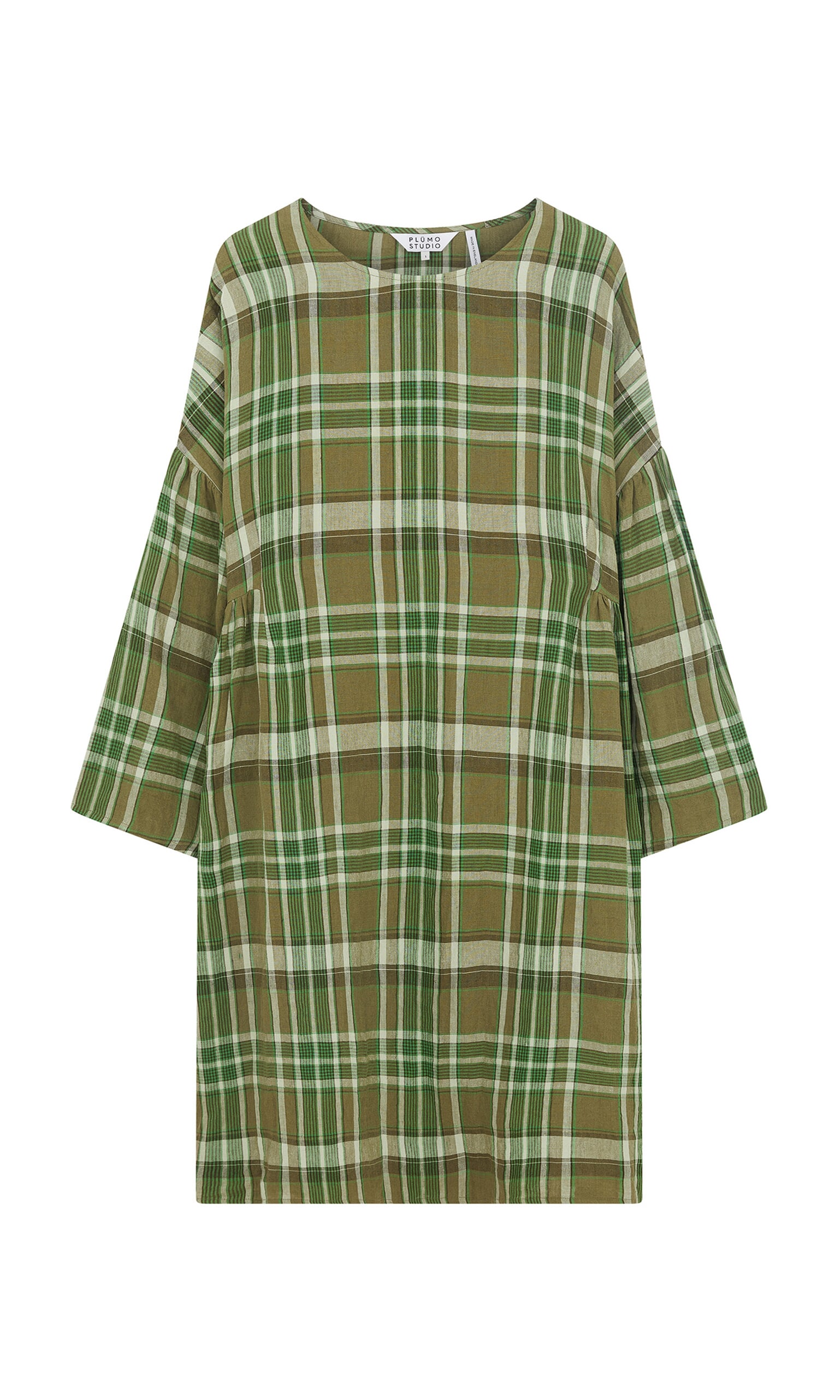 Henslow Dress - Green Tartan