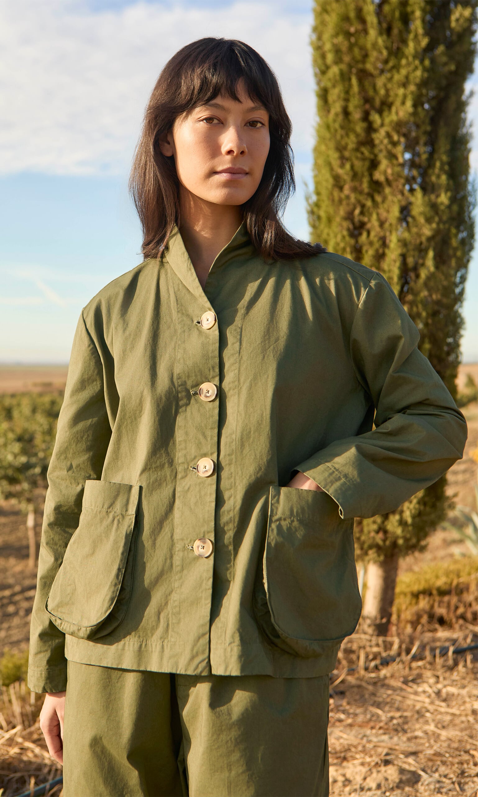 Gardener's Jacket - Calke Green