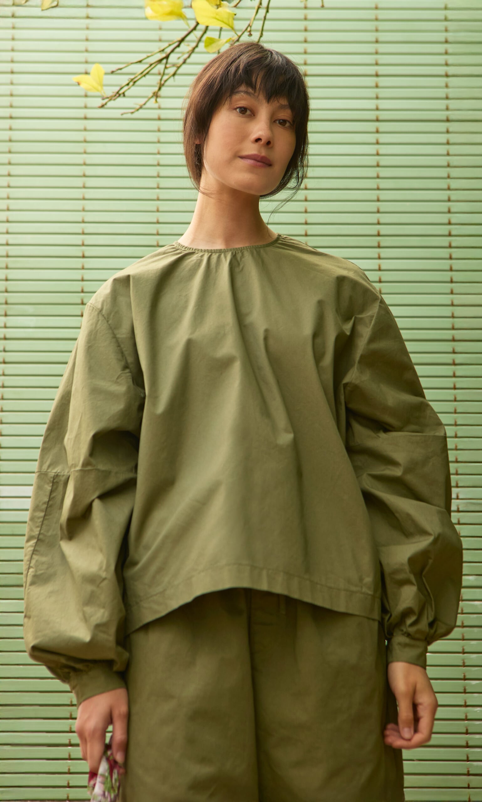 Gail Blouse - Calke Green 