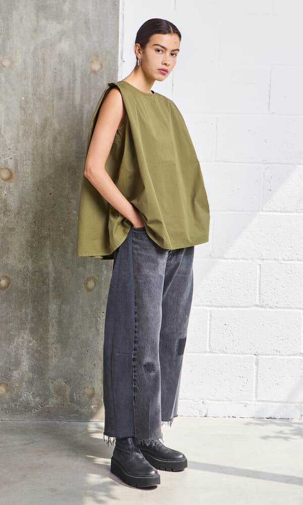 Mina Top - Calke Green 