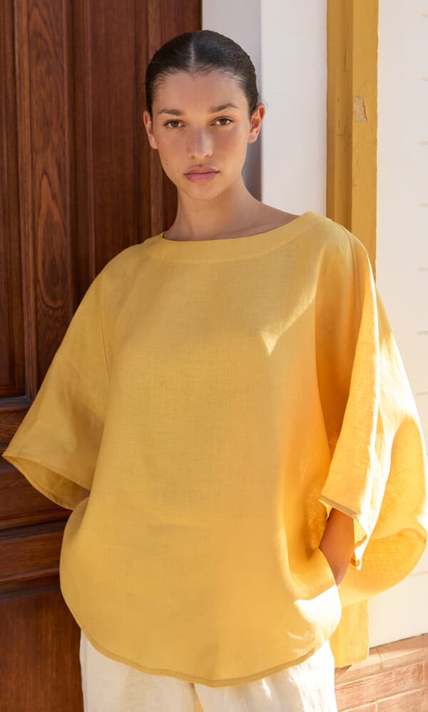 Otilia Blouse - Sunny