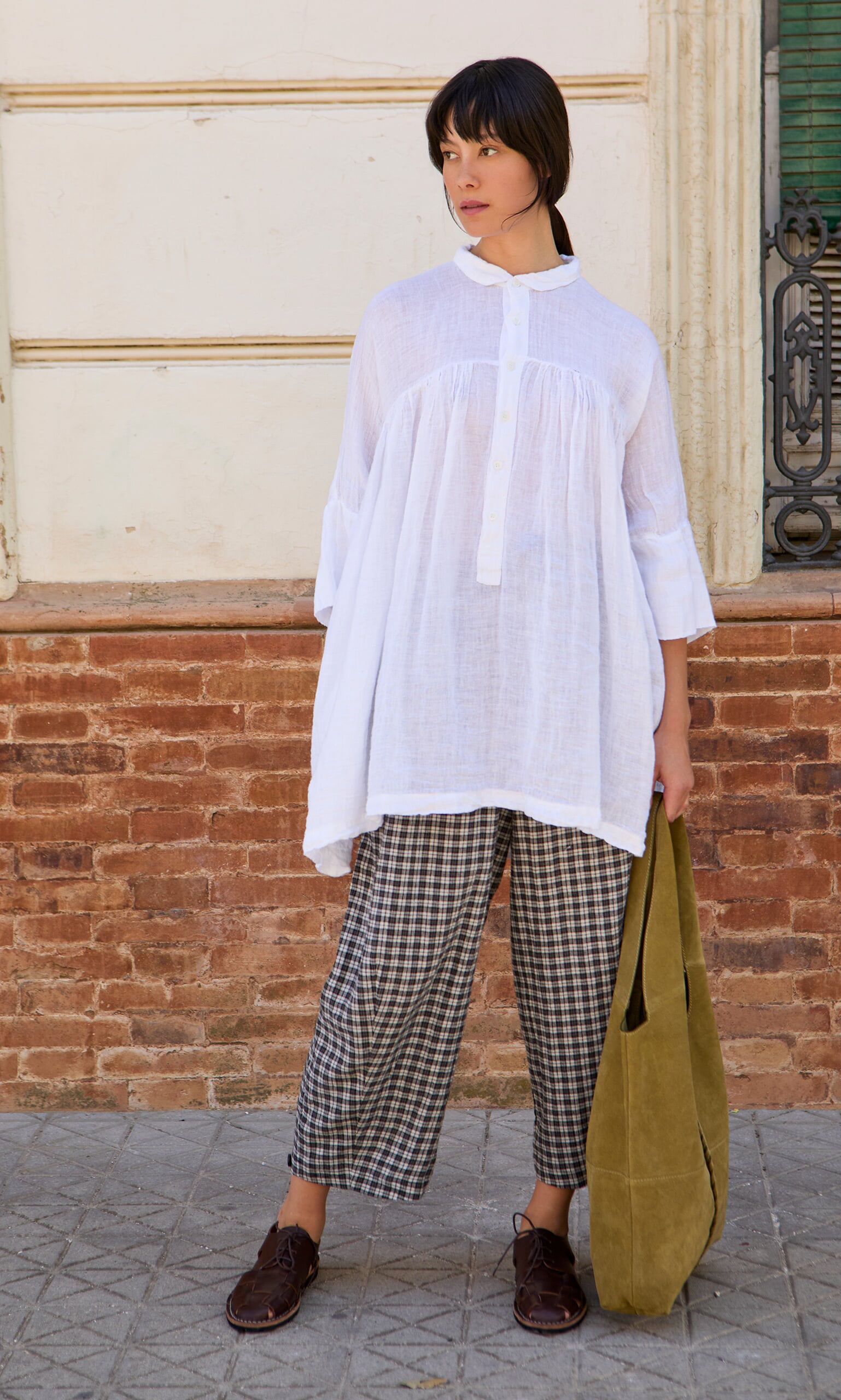 Butoni Pants - Plaid