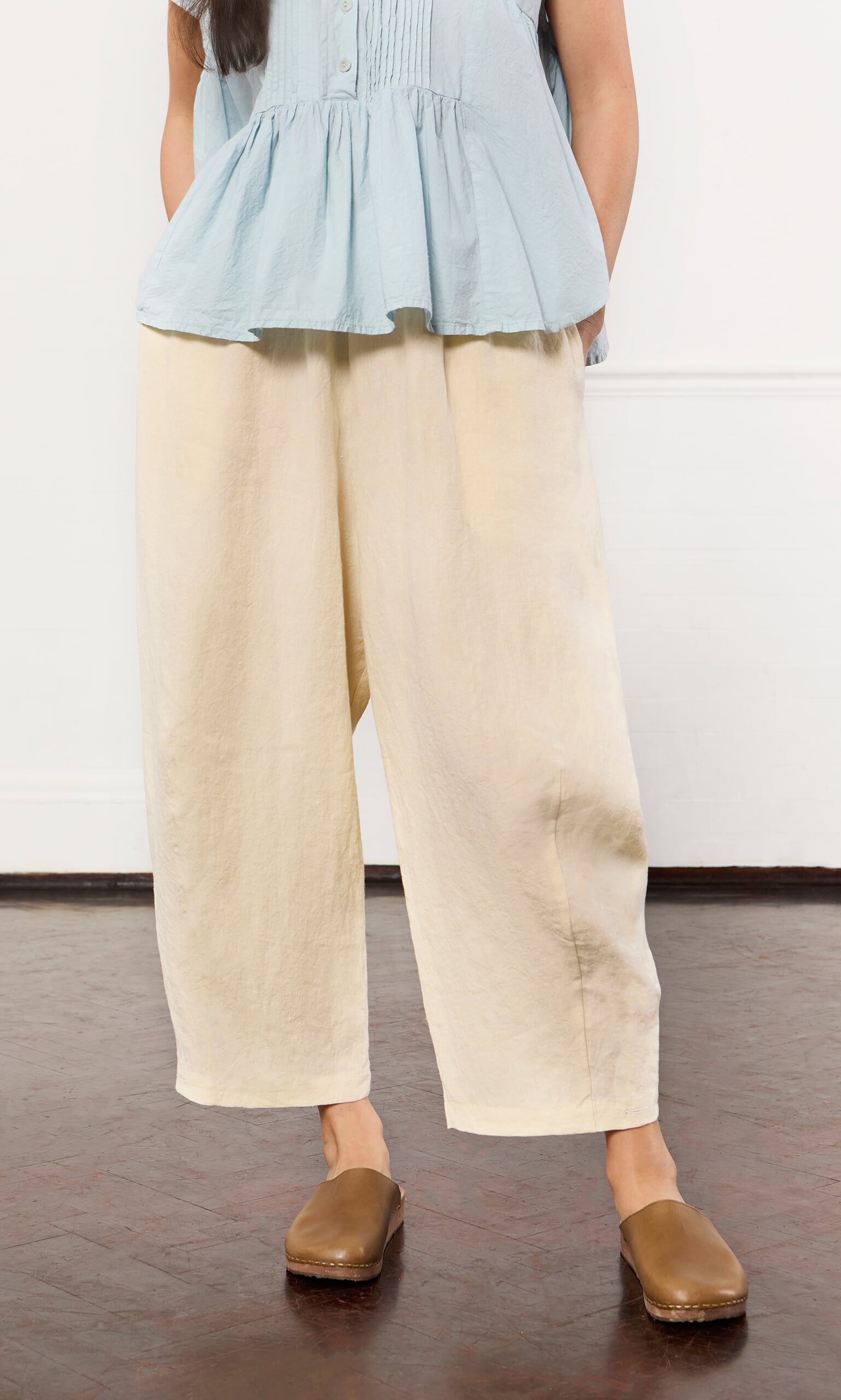 Butoni Pants - Milk