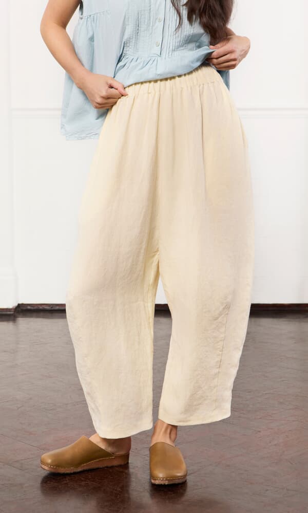 Butoni Pants - Milk