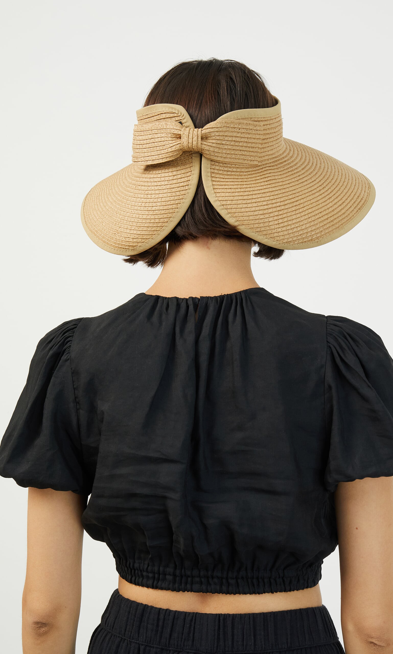 Straw Sun Visor