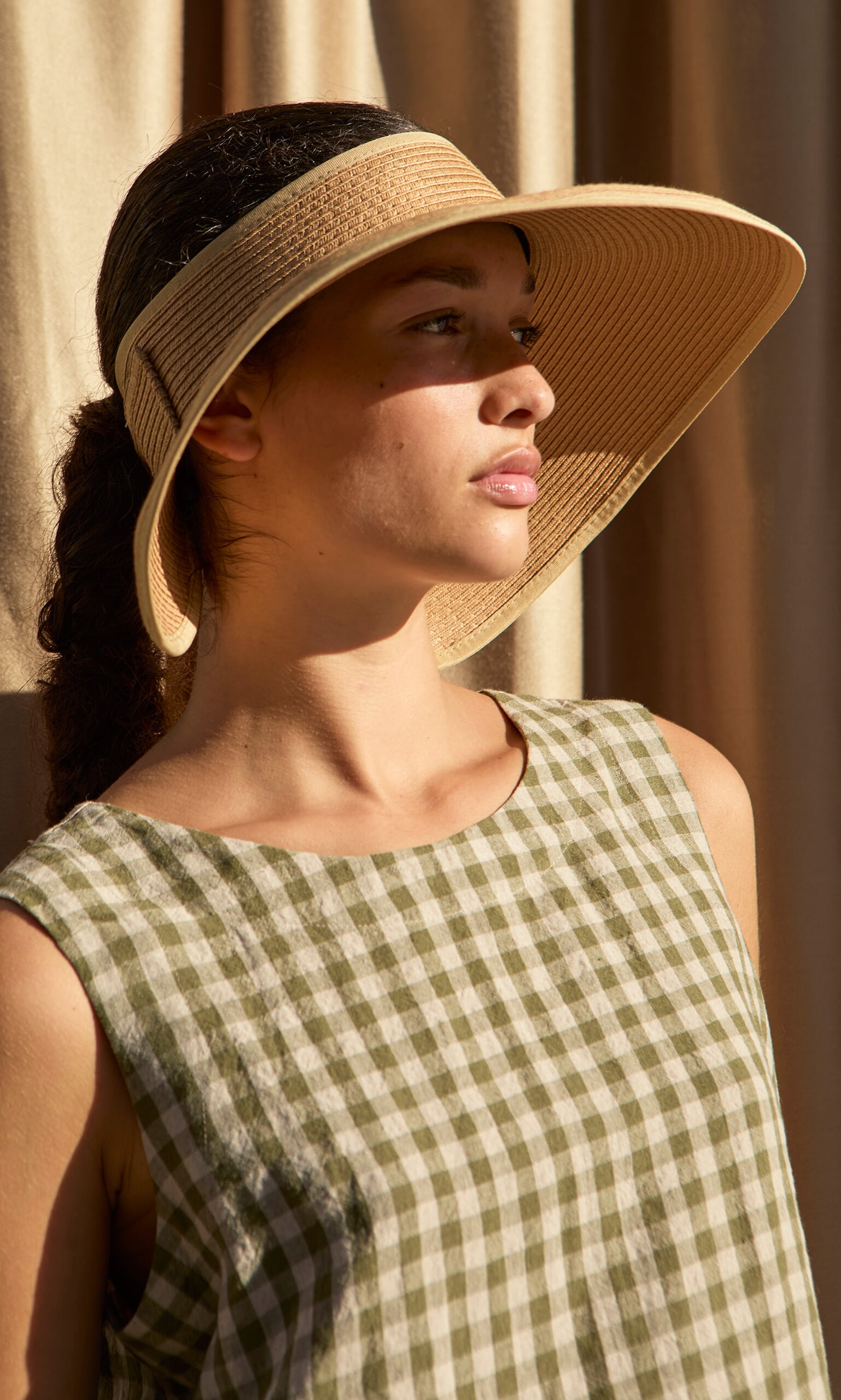 Straw Sun Visor