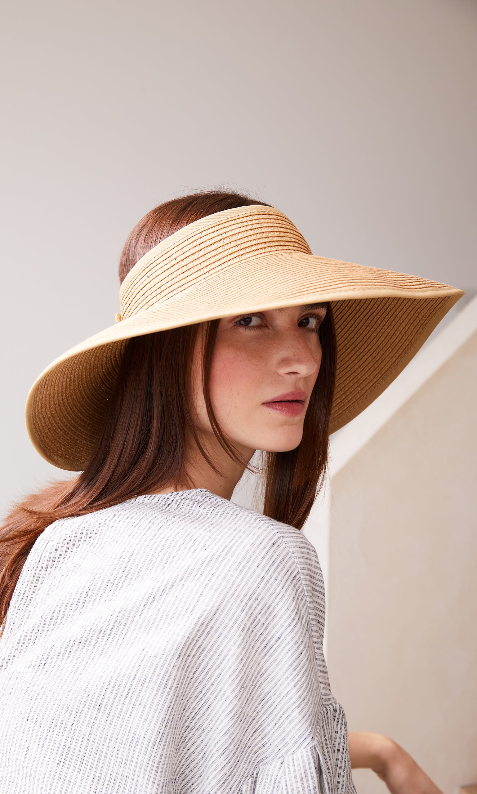 Straw Sun Visor