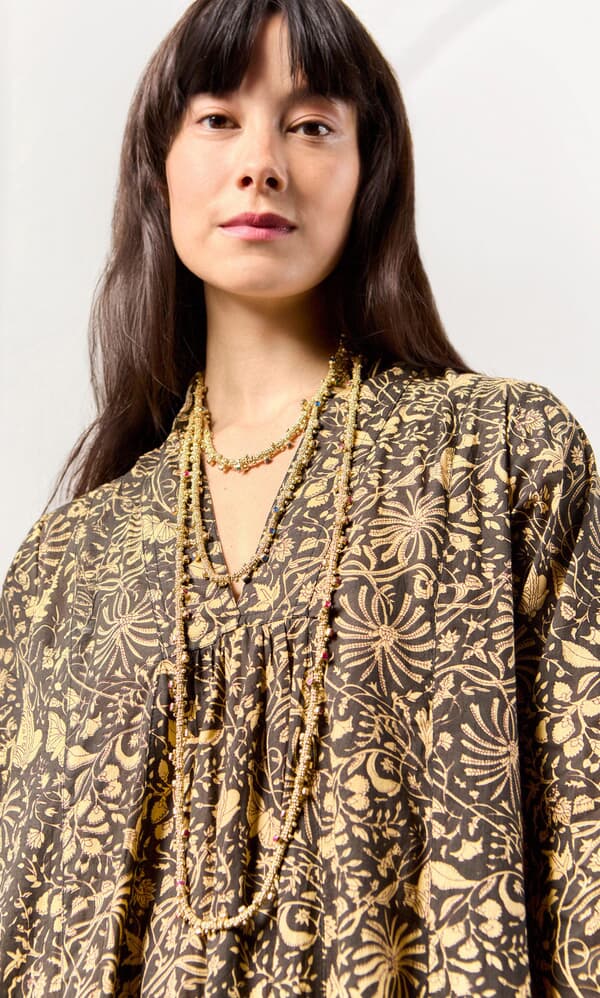 Leta Necklace - Blue
