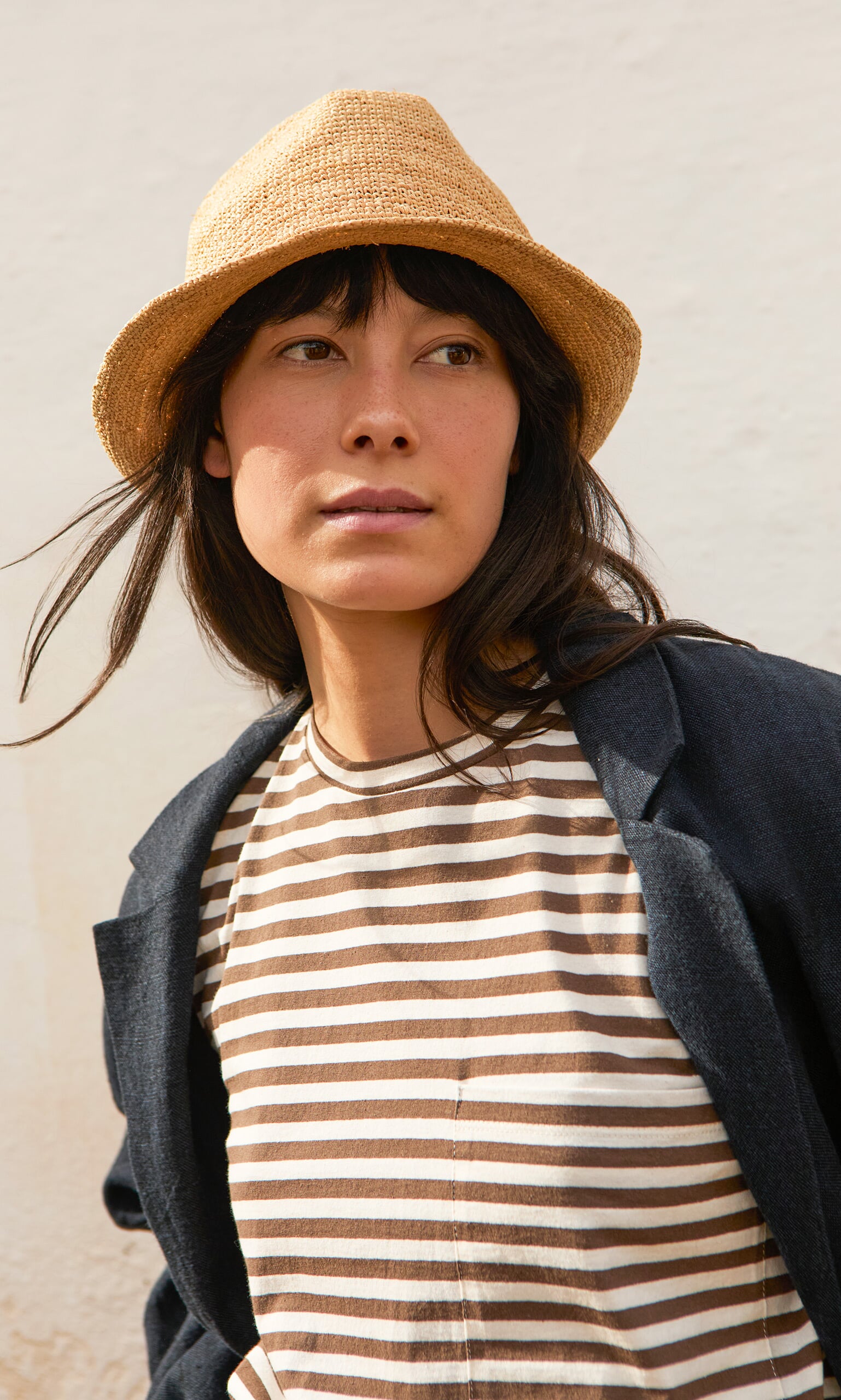 Straw Trilby Hat